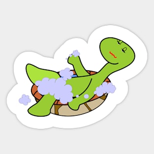 Bath turtle Sticker